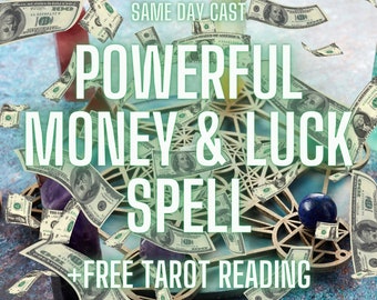 Powerful Money And Luck Spell Career Spell Banish Negative Luck Free Tarot Reading Spell Caster