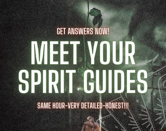 SAME HOUR- Meet Your Spirit Guides Who Are My Spirit Guides? Tarot Reading Fast Delivery Psychic Readings Tarot Reader