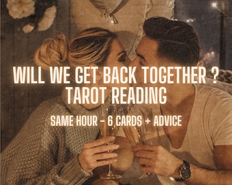 SAME HOUR Will We Get Back Together? Very Detailed Fast Delivery Ex Lover Reading