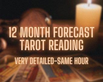 Future 12 Month Detailed Tarot Reading Same Hour, Love Reading Career Reading General Reading