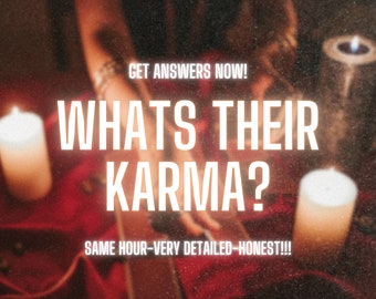 What Is Their Karma For Hurting Me? Same Hour Tarot Reading, Very Detailed Psychic Reading, Fast Delivery Love Reading Ex Reading