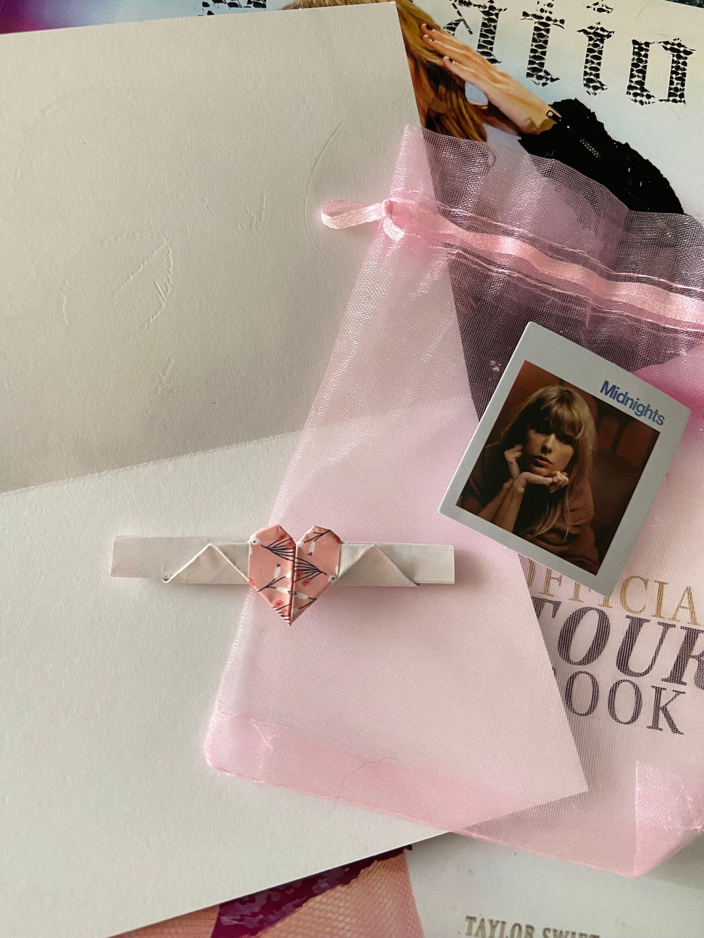 Taylor Swift Inspired Paper Rings Set of 2 SHIPS FLAT Read Description