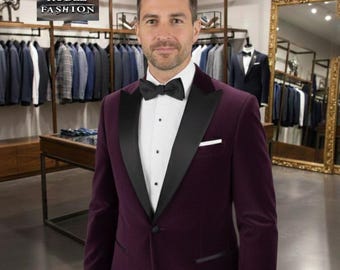 mens purple dressing gown Dressing Gown [men] Mauve Oaks Theatrical