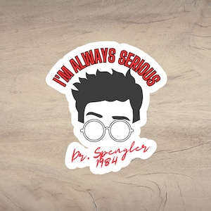Ghostbusters Igon Always Serious Sticker