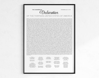 独立宣言と 76 年の精神を描いた愛国的アート ポスター - Etsy 日本