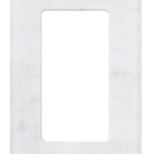 Carrara White Marble 2 3/4 x 4 1/2 Switch Plate 1-ROCKER Wall Cover
