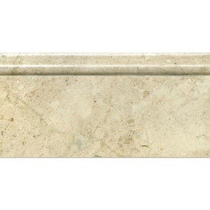 Cappuccino Polished Baseboard Trim Tile  4 3/4x12”