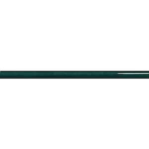 Zellige Emerald Green 3/4X16 Pencil Liner Trim Tile