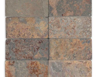 Rainbow Slate Wall and Floor Tile