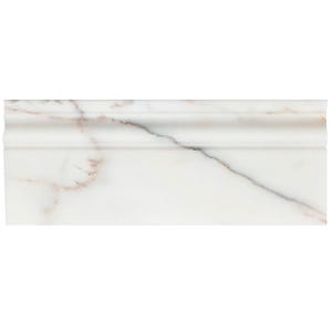 Calacatta Gold Baseboard Trim Tile  4 3/4” x12”