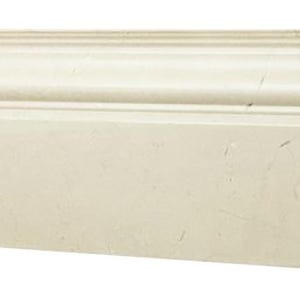 Crema Marfil Polished Baseboard Trim Tile 4 3/4x12”