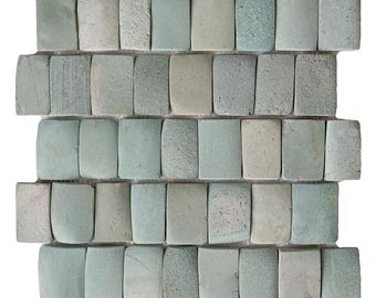 Bubble 006 3D Pebble Mosaic 12” x 12”