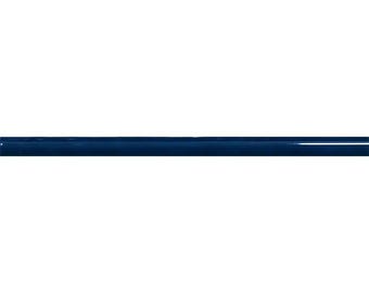 Zellige Deep Blue 3/4X16 Pencil Liner Trim Tile
