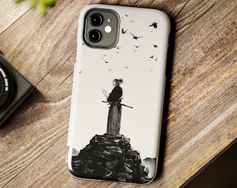 Miyamoto Musashi Phone Case: Japanese Manga Art