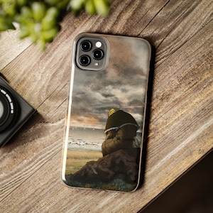 Art japonais Vinland, coque de téléphone manga, étui de téléphone anime, étui de téléphone cadeau des fêtes, cadeau anime, style Van Goh