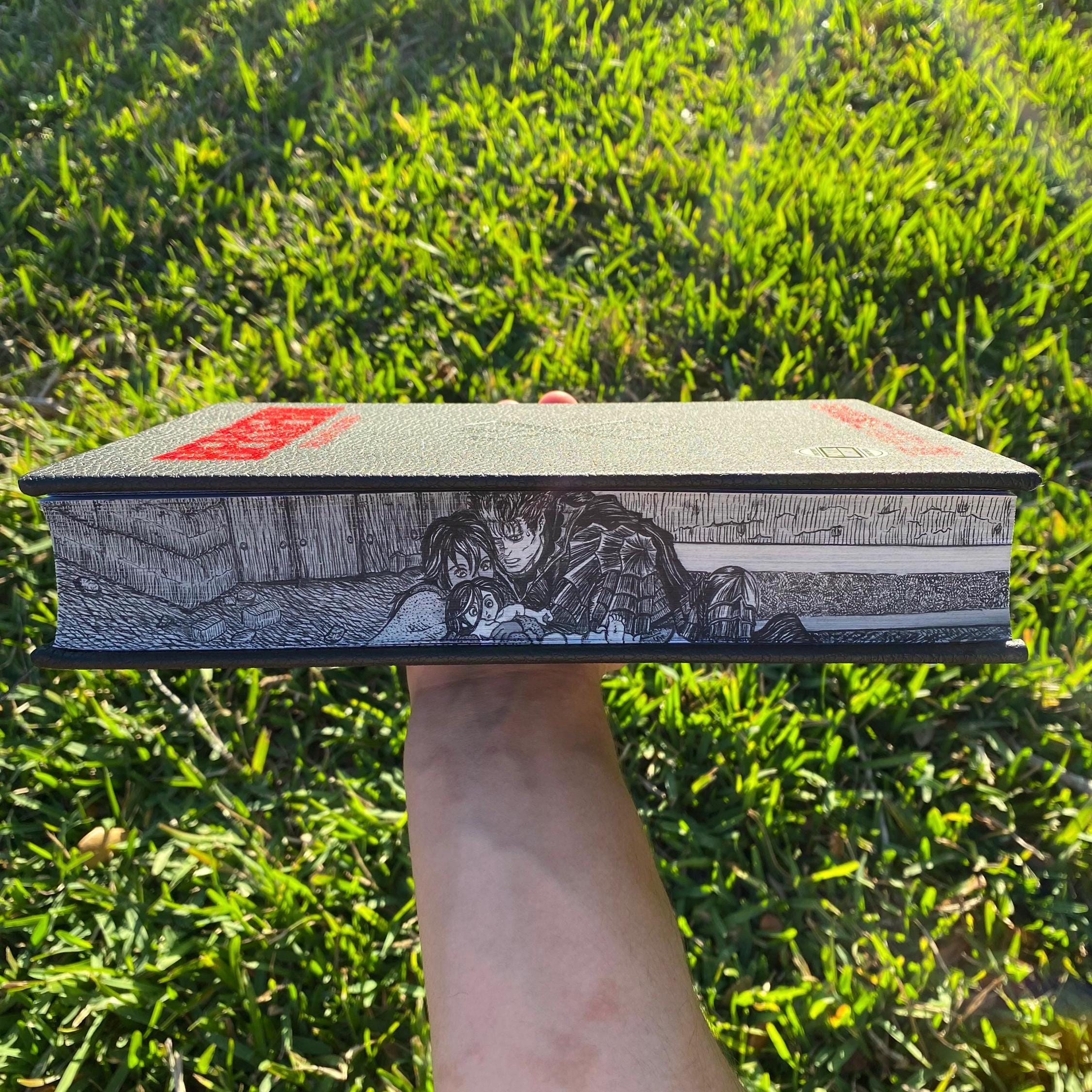 Preorder Custom Berserk Manga Art | Personalized Berserk Manga | Weeb Gift | Anime Gift | Custom Anime Gift for Him | Customized Painting