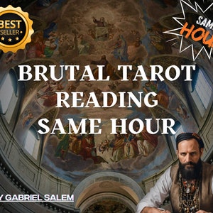 Lettura brutale dei tarocchi, lettura onesta dei medium, lettura psichica brutale, stessa ora, lettura chiaroveggente, lettura telepatica