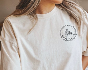 Comfort Colors® ACOTAR Suriel Tea Co. Original Design - SJM Velaris shirt, The Night Court, A Court of Thorns and Roses, A City of Starlight