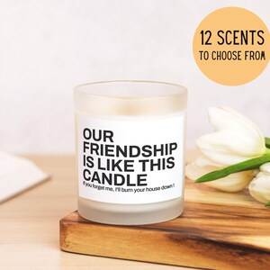 Funny Friendship Candle,BFF Present,Best Friends Candle,Friendship Goals,Soul Sister Gift,Friend Definition,Favorite Person Gift,Bestie Gift
