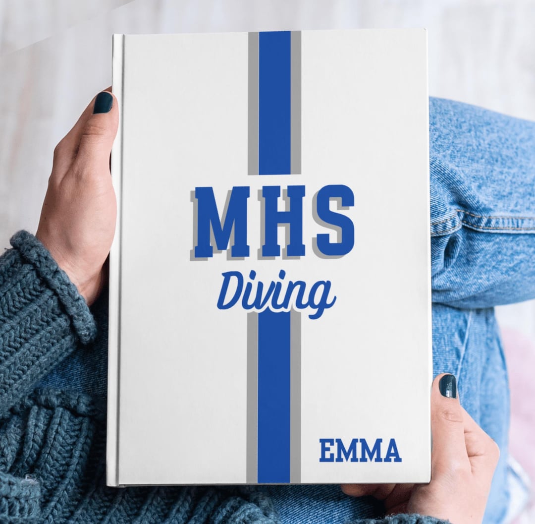 Custom Diving Journal,personalized Diving Notebook,diving Senior Gift ...