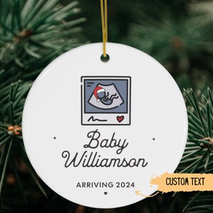 Baby-Ultraschallverzierung, Babymitteilung, Schwangerschaftsankündigung, Sonogrammverzierung, erwartet Verzierung, Ultraschallverzierung für Großeltern