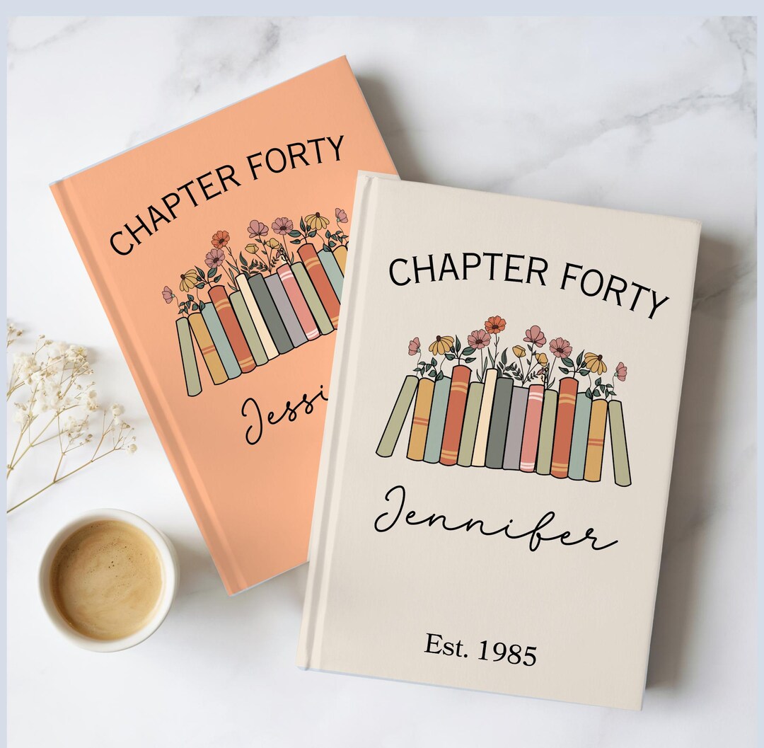 Personalized Chapter 40 Journal,custom Name Notebook,best Gifts for ...