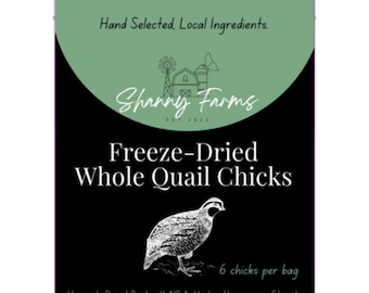 Freeze-Dried Quail Chicks