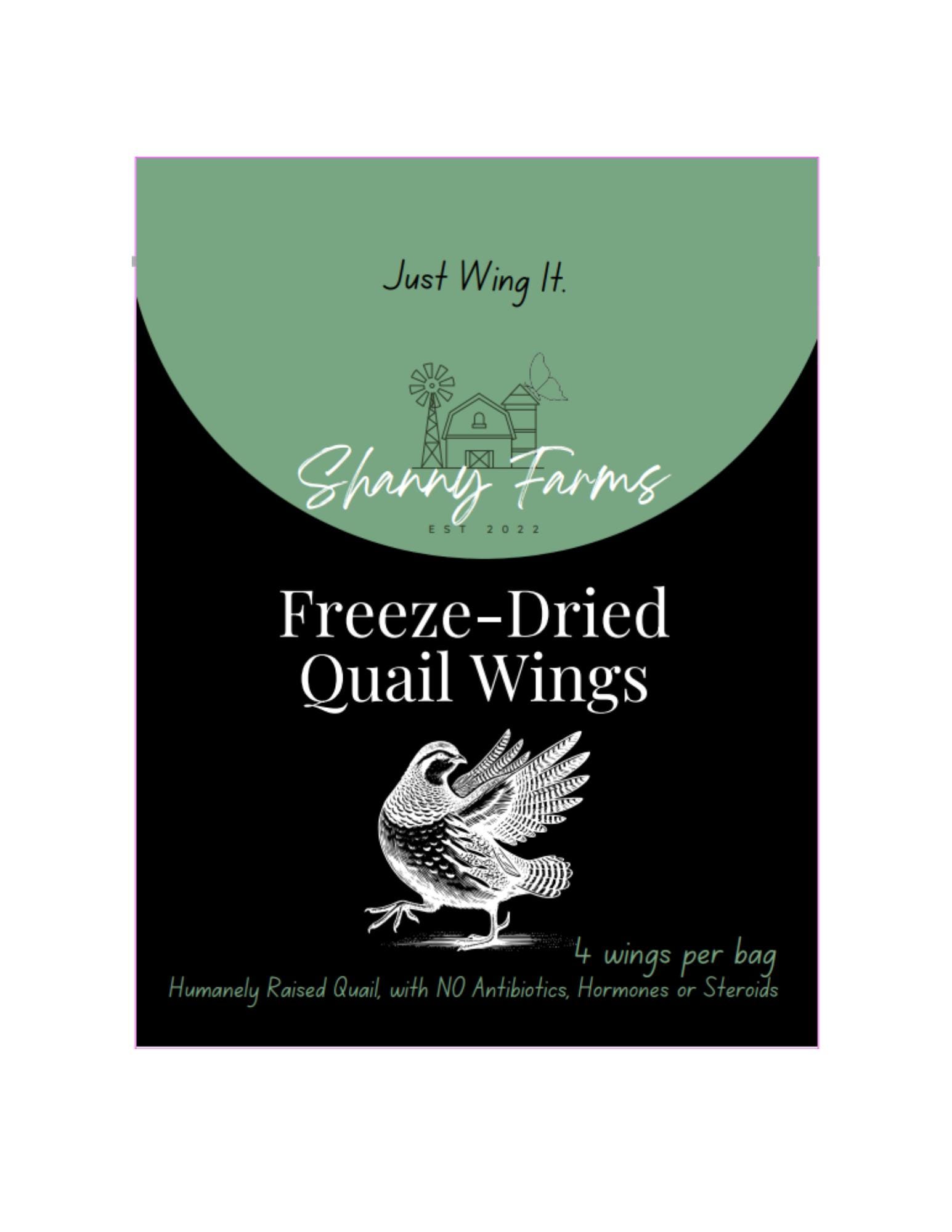 Freeze-Dried Quail Wings