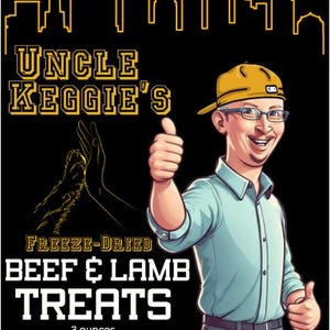 Almôndegas de cordeiro e carne bovina liofilizadas