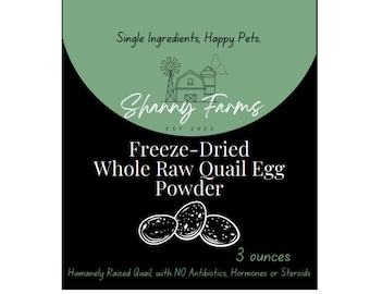 Freeze-Dried Quail Egg Powder