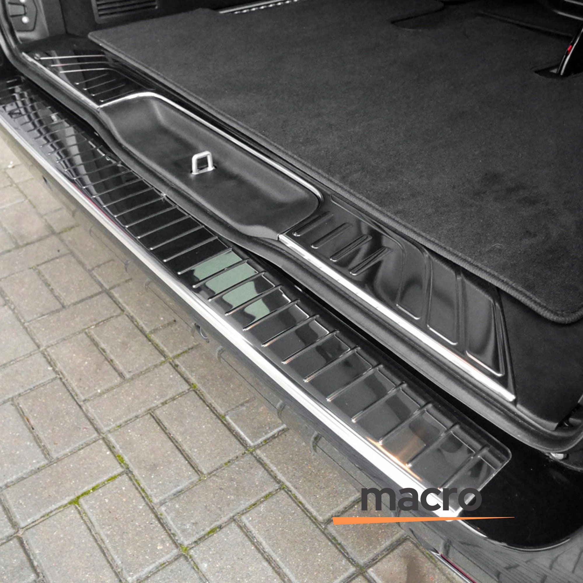 Rear bumper protector Volkswagen T-Roc (A1) stainless steel - Strong