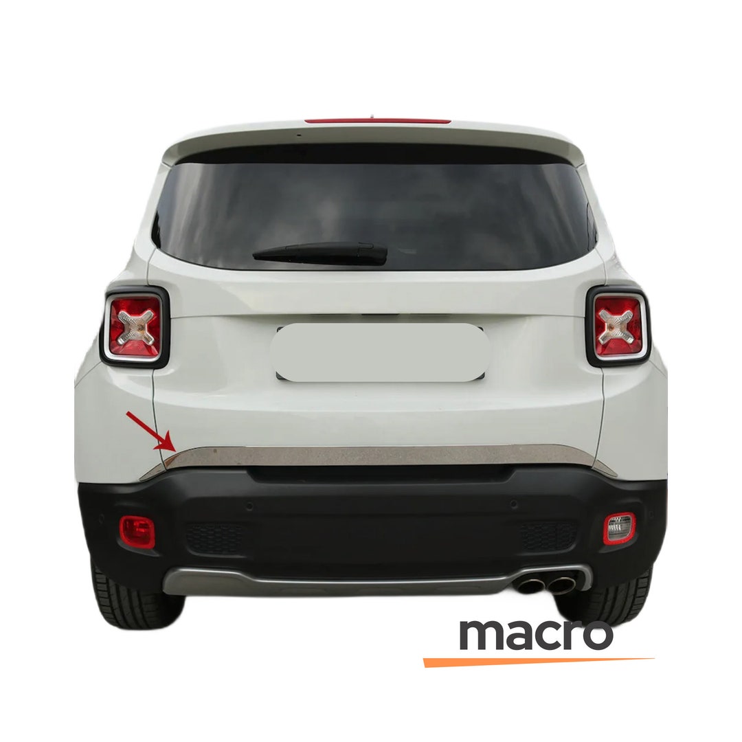Chrome Lower Tailgate Trim Jeep Renegade 2014 to 2018 Etsy