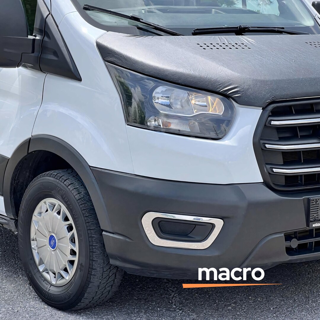 Chrome Stainless Steel Fog Light Trim For Ford Transit MK8 2019-Up (2pcs) - Wimbledon Trade