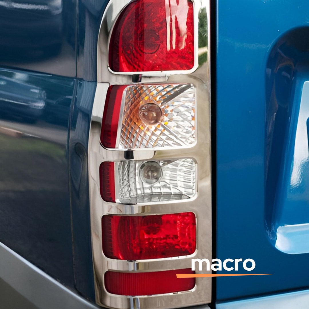 Chrome Rear Light Cover, Ford Transit 20002013, Premium Stainless