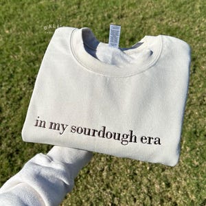 Custom Embroidered Sweatshirt, Personalized Crewneck, Custom Text Sweatshirt, Embroidered Text Crewneck, Gift for Bride, Mothers Day Gift