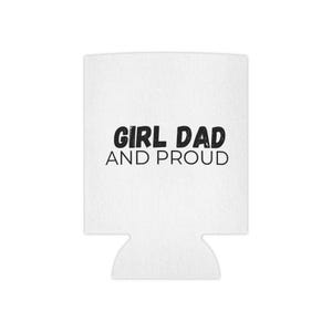 Porta-latas para pai e menina, presente para o Dia dos Pais, presente para pai e filha, presente para papai orgulhoso, porta-bebidas, capa térmica para bebidas
