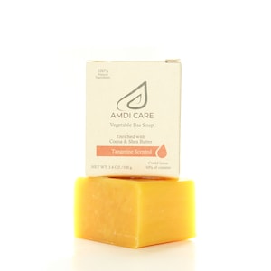 AMDI CARE All Natural Body Wash with Cocoa and Shea Butter - Deeply Cleanses, Nourishes, and Hydrates Skin. With Organic Ingredients