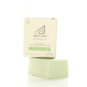 Feste Shampoo Bar von Frost - Festes Shampoo für die Haare - Frei von Parabenen, Phthalaten, synthetischen Duftstoffen und Silikonen