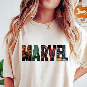 Marvel Shirt, Avengers Assemble Tee, Marvel Superhero Gifts, End Game Shirt, Marvel Puzzle Tee, Superhero Lover Gifts, Superhero Tee