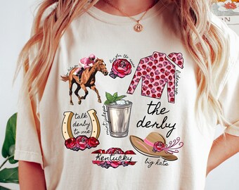 Kentucky Derby Shirt, Kentucky Derby 150th Anniversary Shirt, Talk Derby To Me Shirt, Derby Vibes Shirt, KY Derby Horse Racing Weekend Tee