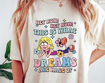 Retro 90s Lizzie McGuire Shirt, This Is What Dreams Are Made Of Gift, Mickey Ears Lizzie McGuire Outfits, Hey Now Lizzie Mcguire Crewneck
