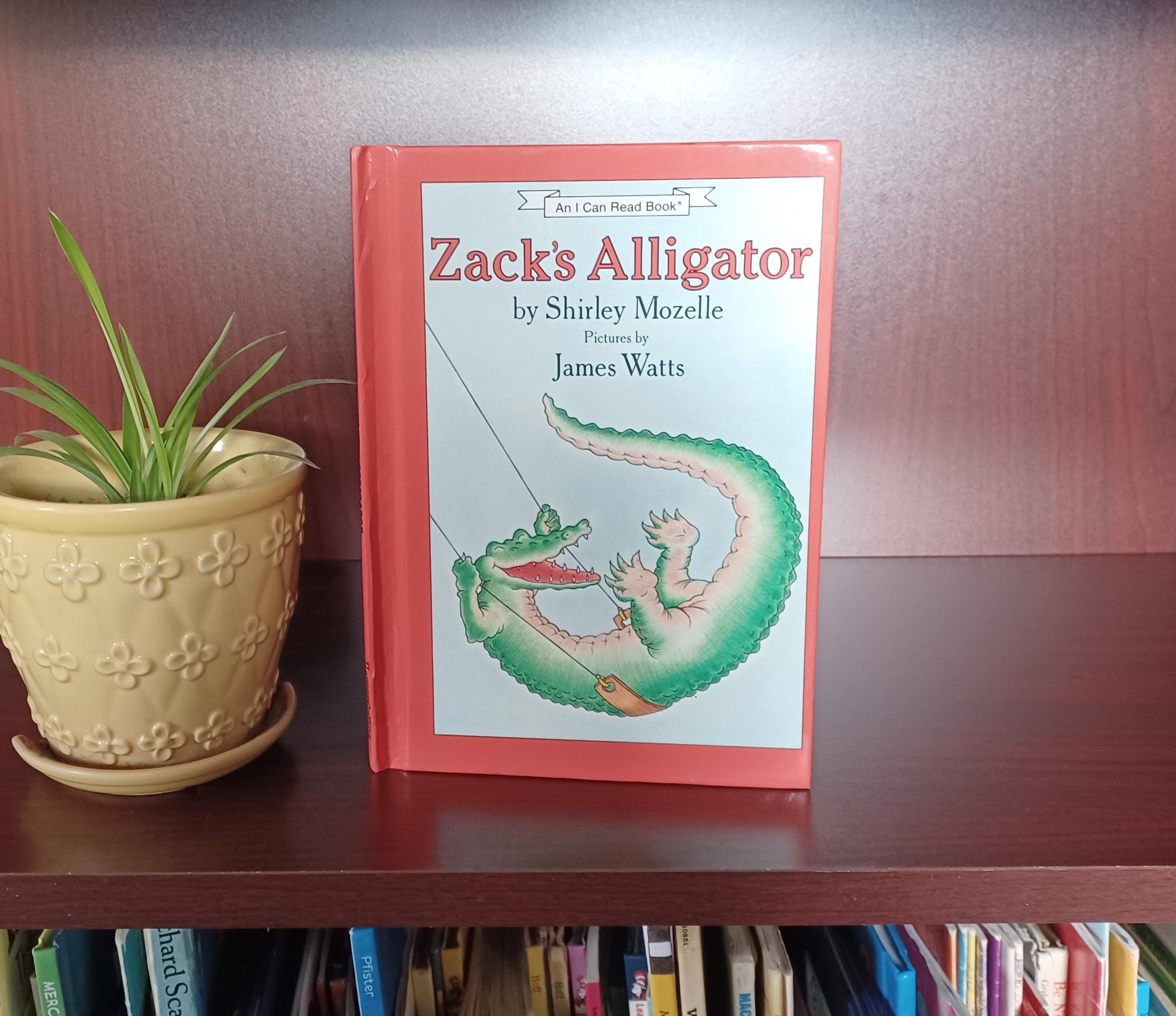 Zack's Alligator, by Shirley Mozelle, I Can Read Book, First