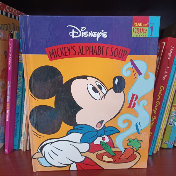 Mickey's Alphabet Soup, Disney's Read and Grow Library Vol. 1