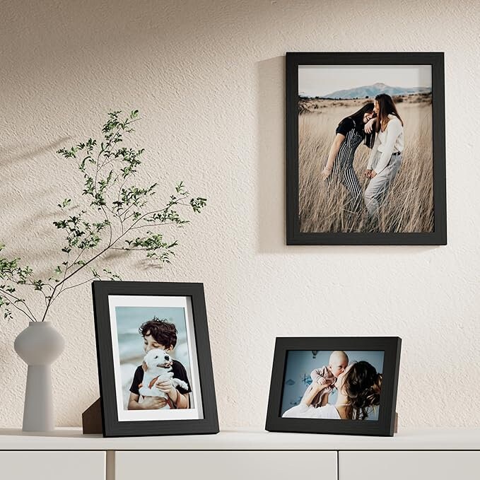 HMGalleria 70x100cm Poster Frame - MDF Wood, Multiple Colors, Wall Hanging