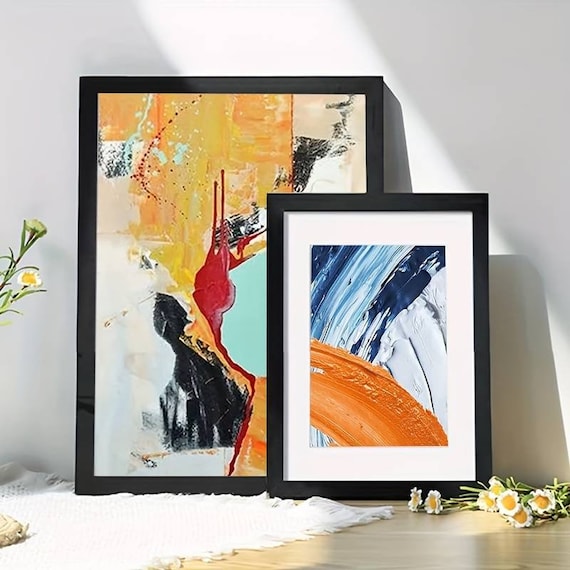 額縁 1970~ Wood Frame Vintage Poster 70 X 90 Cm Premium Quality Picture Frame Photo Frame