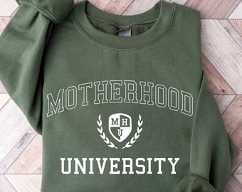 Mom Shirt,Motherhood University Shirt, Mother's Day Shirt,  Gift For Mom, Gift For Wife, Mother's Day Gift Shirt, New Mom Shirt