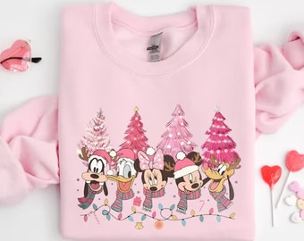 Magicland Christmas Sweatshirt, Magicland Sweatshirt, Christmas Family Shirt, Mickey and Minnie Friends Christmas Sweatshirt, Gift For Her