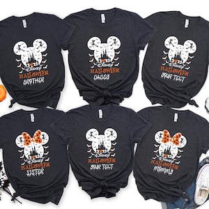 Custom 2025 Disney Halloween Shirt, Halloween Shirts, Disneyland Shirt, Disney Shirt, Halloween Matching Shirts, Custom Disney Family Shirt