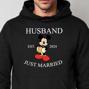 Mickey Minnie Wife Husband Custom Shirt, Mr and Mrs T Shirt,  Father Shirt, Minnie After Wedding Outfit,  Wifey Hubby Shirt