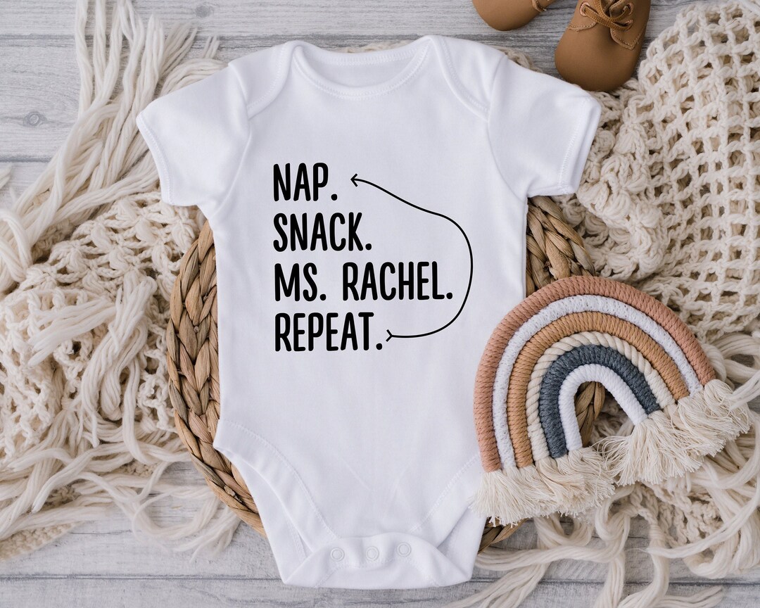 nap-snack-ms-rachel-repeat-romper-ms-rachel-bodysuit-songs-etsy